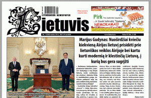 ANONSAS: „Lietuvis“ Nr. 1 (536)