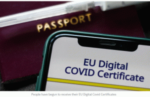 Žmonės, persirgę koronavirusu ir norintys gauti „Covid-19 Digital Cert“, turi kreiptis į HSE skambučių centrą