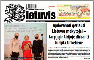 ANONSAS: „Lietuvis“ Nr. 9 (544)