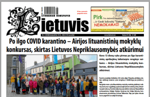 ANONSAS: „Lietuvis“, Nr. 4 (550)