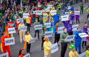 Šv. Patriko parade Airijoje – Ukrainos tema