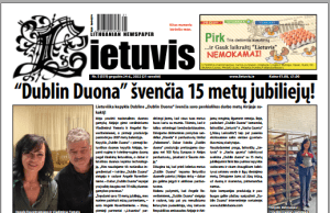 ANONSAS: „Lietuvis“ Nr. 5 (551)
