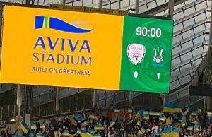 Futbolo rungtynėse Airija – Ukraina nugalėjo heroiškiausia Tauta, kovojanti ne tik už savo, bet ir už visos Europos likimą