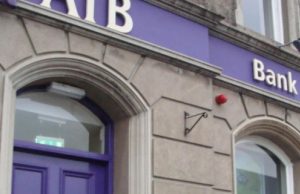 AIB bankas atšaukė savo sprendimą nutraukti grynųjų pinigų paslaugas 70 savo filialų