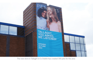 „Penneys“ atidarė naują parduotuvę Tallaght, Dubline