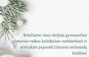 Airijos mažųjų lietuvių dėmesiui!