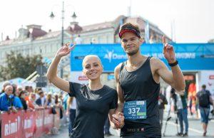 Vestuvės maratono trasoje