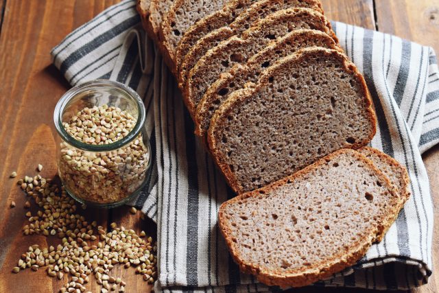 Homemade,Buckwheat,Bread.,Gluten-free,Bread