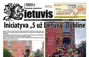ANONSAS: Laikraštis „Lietuvis“, Nr. 9 (566)