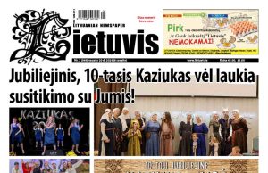 ANONSAS: Laikraštis „Lietuvis“, Nr. 2 (569)
