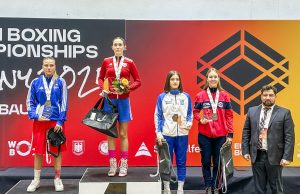 M. Griškonytė ir E. Leščik pasidabino Europos jaunių bokso čempionato medaliais